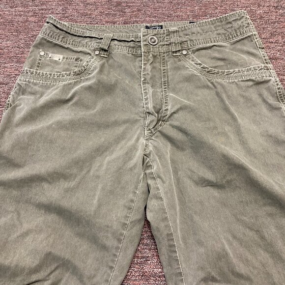 Kuhl Revolvr Pants Mens 30x32 Gray Hiking Utility Outdoors Vintage Patina Dye - Picture 3 of 16
